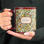 William Morris Lemons Pomegranate Pattern Tasse