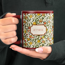 William Morris Lemons Pomegranate Pattern