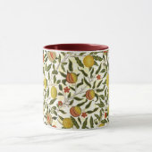 William Morris Lemons Pomegranate Pattern Tasse (Zentrum)