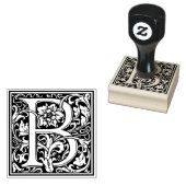 William Morris Letter B Gummistempel (Stempel)
