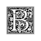 William Morris Letter B Gummistempel (Prägung)