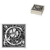 William Morris Letter C Gummistempel (Stempel)