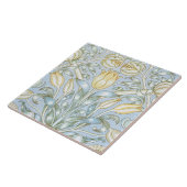 William Morris Lilie- und Granatapfel-Blumenmuster Fliese (Seite)