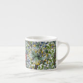 William Morris-Lilien-Blumenchintz-Muster-Espresso Espressotasse (Rechts)