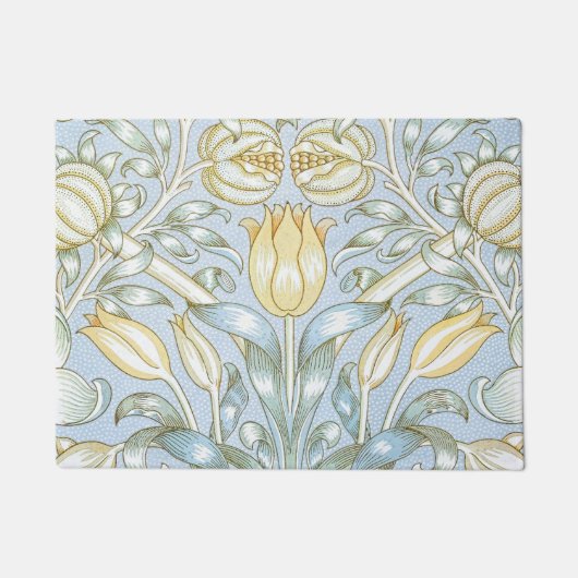 William Morris Lily and Pomegranate Blume Pattern Fußmatte (Vorderseite)