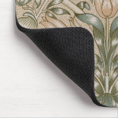William Morris Lily and Pomegranate Blume Pattern Mousepad (Ecke)