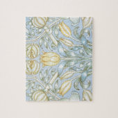 William Morris Lily and Pomegranate Blume Pattern Puzzle (Vertikal)