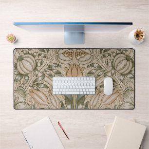 William Morris Lily and Pomegranate Blume Pattern Schreibtischunterlage