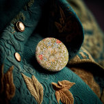 William Morris Lily Art Nouveau Button<br><div class="desc">William Morris Lily Pattern Design. William Morris war ein englischer Textil-Designer, Künstler, Schriftsteller und Sozialist, der mit der Pre-Raphaelite Brotherhood und British Arts and Crafts Movement assoziiert war. Er gründete eine Designfirma in Partnerschaft mit dem Künstler Edward Burne-Jones und dem Dichter und Künstler Dante Gabriel Rossetti. Dieses wunderschöne Jugendstil-Kunstmuster besticht...</div>