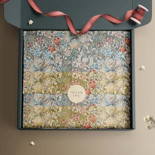William Morris Lily Art Nouveau Floral Geschenkpapier Set