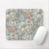 William Morris Lily Art Nouveau Floral Mouse Pad Mousepad (Mit Mouse)