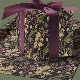 William Morris Lily Art Nouveau Floral Pattern Geschenkpapier