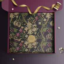 William Morris Lily Art Nouveau Floral Tissue