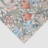 William Morris Lily Art Nouveau Floral Tissue Seidenpapier (Detail)
