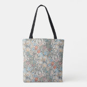 William Morris Lily Art Nouveau Floral Tote Bag Tasche (Rückseite)