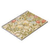 William Morris Lily Art Nouveau Notizblock (Linke Seite)