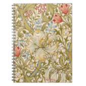 William Morris Lily Art Nouveau Notizblock (Vorderseite)