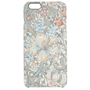 William Morris Lily Art Nouveau Uncommon iPhone Ca Durchsichtige iPhone 6 Plus Hülle