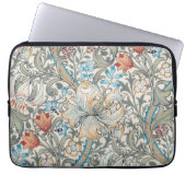 William Morris Lily Laptop Sleeve (Vorderseite)