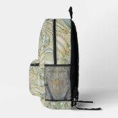 William Morris Lily und Pomegranate Blume Classic Bedruckter Rucksack (Rechts)