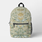William Morris Lily und Pomegranate Blume Classic Bedruckter Rucksack (Vorderseite)