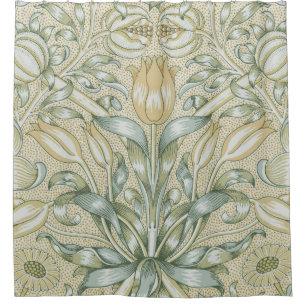 William Morris Lily und Pomegranate Blume Classic Duschvorhang
