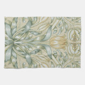 William Morris Lily und Pomegranate Blume Classic Geschirrtuch (Horizontal)