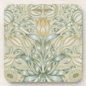 William Morris Lily und Pomegranate Blume Classic Getränkeuntersetzer (Vorderseite)