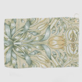 William Morris Lily und Pomegranate Blume Classic Golfhandtuch (Horizontal)