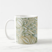 William Morris Lily und Pomegranate Blume Classic Kaffeetasse (Links)