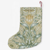 William Morris Lily und Pomegranate Blume Classic Kleiner Weihnachtsstrumpf (Rückseite)