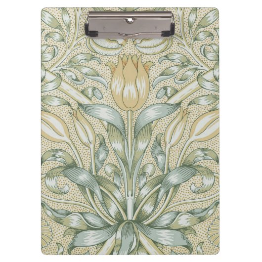 William Morris Lily und Pomegranate Blume Classic Klemmbrett (Vorderseite)