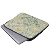 William Morris Lily und Pomegranate Blume Classic Laptopschutzhülle (Vorne Knopf)