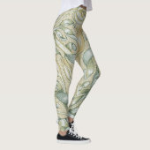 William Morris Lily und Pomegranate Blume Classic Leggings (Rechts)
