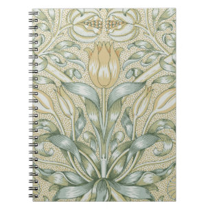 William Morris Lily und Pomegranate Blume Classic Notizblock