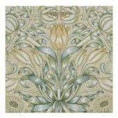 William Morris Lily und Pomegranate Blume Classic Poster (Vorderseite)