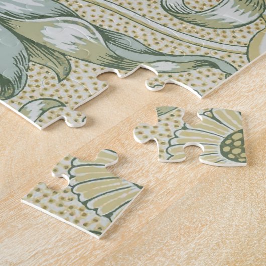 William Morris Lily und Pomegranate Blume Classic Puzzle (Seite)