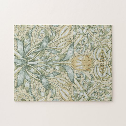 William Morris Lily und Pomegranate Blume Classic Puzzle (Horizontal)