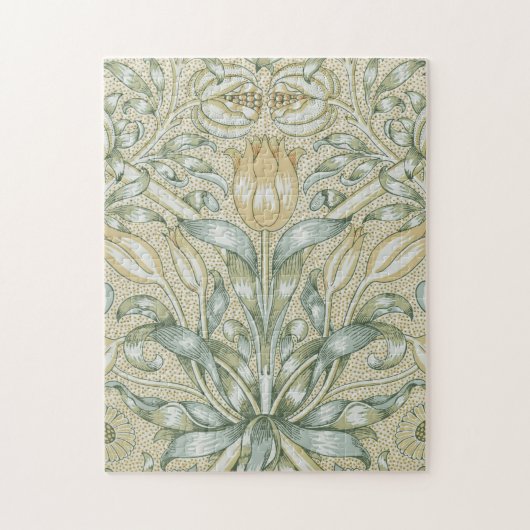 William Morris Lily und Pomegranate Blume Classic Puzzle (Vertikal)