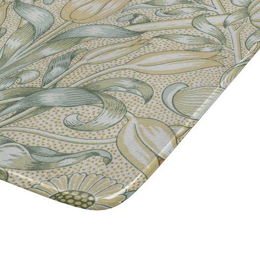 William Morris Lily und Pomegranate Blume Classic Schneidebrett (Ecke)