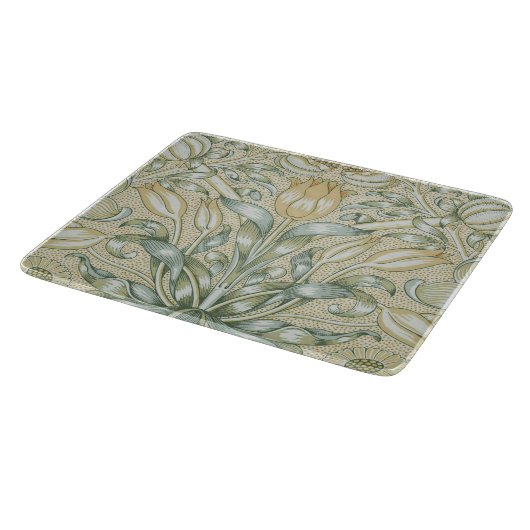 William Morris Lily und Pomegranate Blume Classic Schneidebrett (Ecke)