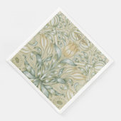 William Morris Lily und Pomegranate Blume Classic Serviette (Ecke)
