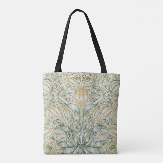 William Morris Lily und Pomegranate Blume Classic Tasche (Rückseite)