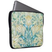 William Morris Lily und Pomegranate Pattern Laptopschutzhülle (Vorne Rechts)