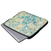 William Morris Lily und Pomegranate Pattern Laptopschutzhülle (Vorne Knopf)