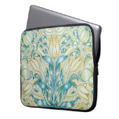 William Morris Lily und Pomegranate Pattern Laptopschutzhülle (Vorderseite Links)