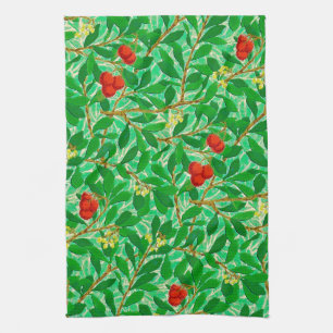 William Morris Litschi-Baum-Muster, hellgrün Küchentuch
