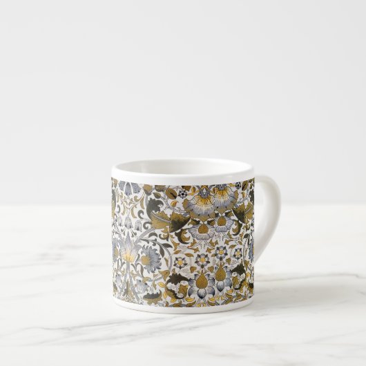 William Morris Lodden Blume Espressotasse (Vorderseite Rechts)