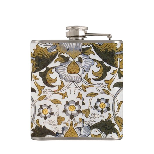 William Morris Lodden Blume Flachmann (Rückseite)