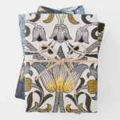 William Morris Lodden Blume Geschenkpapier Set (Beispiel)